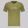 Camiseta New Era MLB Los Angeles Dodgers Classic - Masculina VERDE