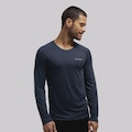 Camiseta Manga Longa Olympikus Runner 2.0 - Masculina AZUL ESCURO