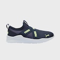 Tênis Puma Wired Slip On Bdp - Feminino AZUL ESC/VERDE CLA
