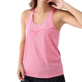 Camiseta Regata Mizuno Spark Big Logo Mescla - Feminina ROSA BEBE