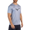 Camiseta Mizuno Spark 2 Mescla - Masculina AZUL/CINZA