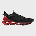 Tênis Mizuno Wave Prophecy 14 - Masculino PRETO/VERMELHO