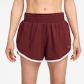 Shorts Nike One Dri-FIT 3IN - Feminino VERMELHO/BRANCO