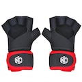 Luva Punho Em Neoprene Nc Extreme PRETO/VERMELHO