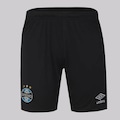 Calção do Grêmio Umbro I 2025 - Masculino PRETO