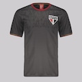 Camisa do São Paulo Braziline Mistura - Masculina CINZA