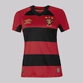Camisa do Sport Recife Umbro I 2025 - Feminina VERMELHO