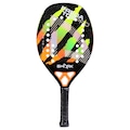Raquete de Beach Tennis Shark Predator 22mm Pro 5 VERDE/LARANJA