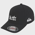 Boné Quiksilver Broken Type Black - Adulto PRETO