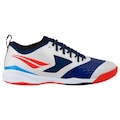 Chuteira Futsal Penalty Max 1000 Locker Ecoknit - Adulto BRANCO/AZUL