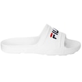 Chinelo Fila Sleek Slide - Feminino BRANCO/VERMELHO
