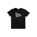 Camiseta New Era Big Flag Beach - Infantil PRETO/VERDE