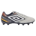 Chuteira de Campo Umbro Techno II - Adulto CINZA/PRETO