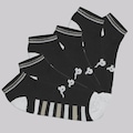 Kit Meia Kappa 3 Pares Comfort Cano Baixo - 38 - 43 - Adulto PRETO