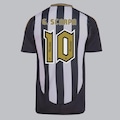 Camisa do Atlético Mineiro adidas I 2025 10 G. Scarpa - Masculina PRETO