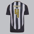 Camisa do Atlético Mineiro adidas I 2025 4 Lyanco - Masculina PRETO