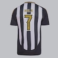Camisa do Atlético Mineiro adidas I 2025 7 Hulk - Masculina PRETO