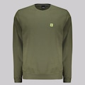 Blusão de Moletom Hurley Icon II sem Capuz - Masculino VERDE