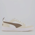 Tênis Puma Rebound V6 Low - Masculino BRANCO