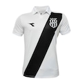 Camisa Ponte Preta Diadora 2025 Uniforme 1 Torcedor - Masculina BRANCO