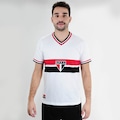 Camiseta do São Paulo RetrôMania 1969 - Masculina BRANCO