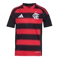 Camisa Flamengo I adidas - Infantil VERMELHO/PRETO