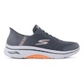 Tênis Skechers Go Walk Arch Fit 2.0 Simplicity 2 - Masculino CINZA ESC/LARANJ CLA