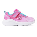Tênis Skechers Sole Swifters Cutie Walk - Infantil ROSA/AZUL