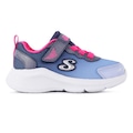 Tênis Skechers Sole Swifters Cutie Walk - Infantil AZUL/ROSA