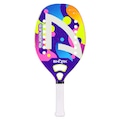 Raquete de Beach Tennis Shark BT Bubbles - Infantil AZUL/ROSA