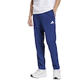 Calça adidas Small Logo Single Jersey - Masculina AZUL ESC/BRANCO