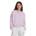 Jaqueta adidas 3 Stripes com Capuz - Feminina ROXO CLA/ROXO