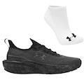 Tênis Under Armour Ua Charged Quicker 2 + Meia - Masculino CINZA/PRETO