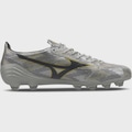 Chuteira de Campo Mizuno Alpha II Japan MD - Adulto PRATA