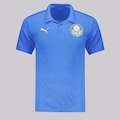 Camisa Polo do Palmeiras 2025 Puma Treino - Masculina AZUL