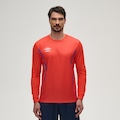 Camisa de Goleiro Umbro Manga Longa Portiere - Masculina LARANJA