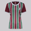 Camisa do Fluminense Tratado - Feminina VERMELHO