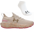 Kit Tênis Under Armour Ua Charged Quicker 2 e Meia - Feminino ROSA