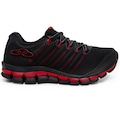 Tênis Olympikus Dynamic - Infantil PRETO/VERMELHO