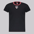 Camisa São Paulo Braziline Bora - Masculina PRETO
