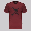 Camiseta Oakley Skull Heritage Logo - Masculina VERMELHO