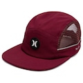 Boné Aba Reta Hurley Five Patch WT25 - Trucker - Strapback - Adulto VERMELHO