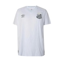 Camisa do Santos 1 2025 Umbro Torcedor - Masculina BRANCO/CINZA