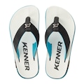 Chinelo Kenner Kivah Line - Masculino BRANCO/AZUL