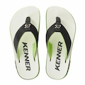 Chinelo Kenner Kivah Line - Masculino BRANCO/VERDE