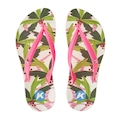 Chinelo Kenner Ibiza Hula - Feminino BRANCO/ROSA