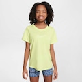 Camiseta Nike Dri-FIT One - Infantil AMARELO/BRANCO