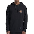 Blusão de Moletom Hurley Canguru Bottle WT25 com Capuz - Masculino PRETO