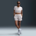 Shorts Nike Sportswear Chill Terry - Feminino BRANCO/BRANCO
