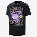 Camiseta Nike Max90 Los Angeles Lakers - Masculina PRETO
